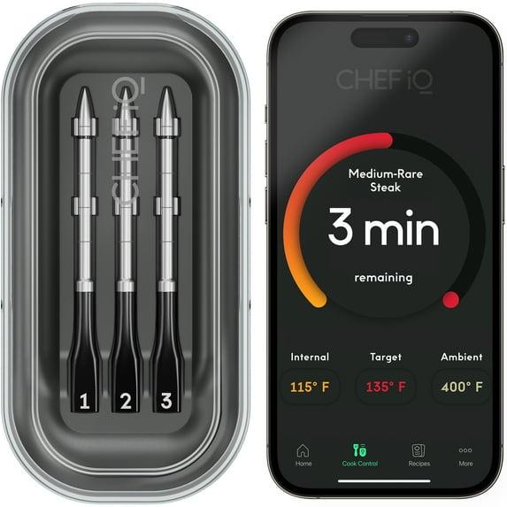 CHEF iQ Smart Thermometer Hub and 3 Probes