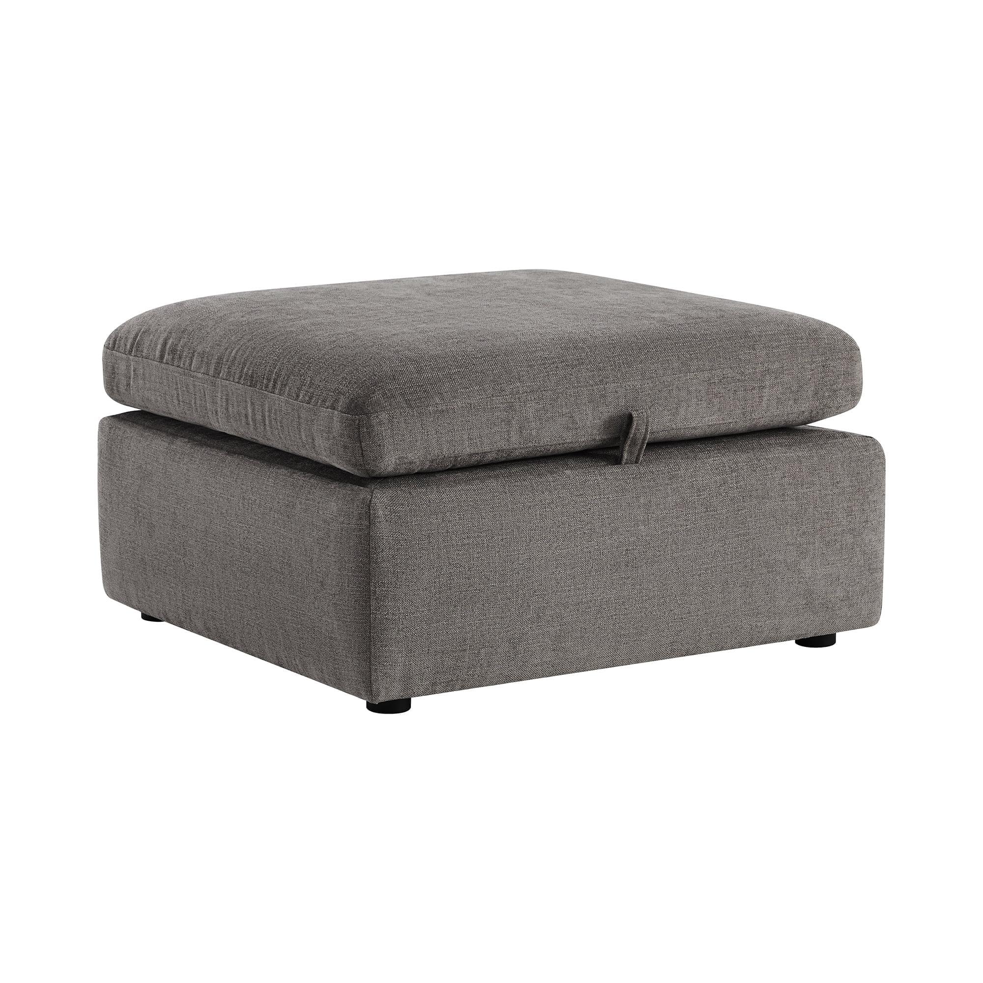 Datura 33.9" Wide Rectangle Storage Ottoman