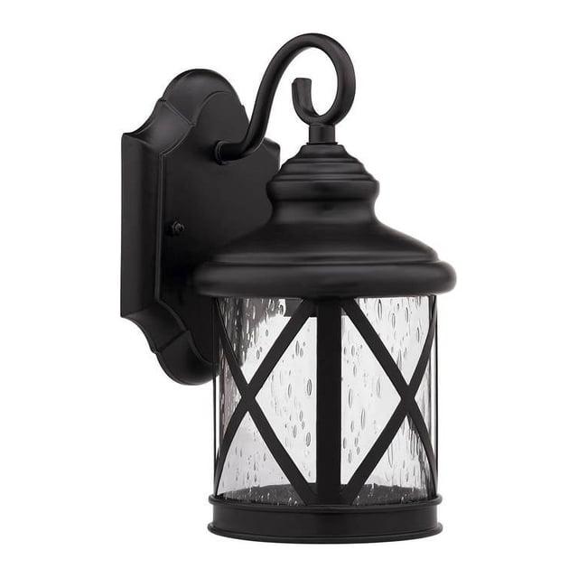 Chloe Lighting Milania Adora Transitional 1 Light Rubbed Bronze Outdoor Wall Sconce 16" Height