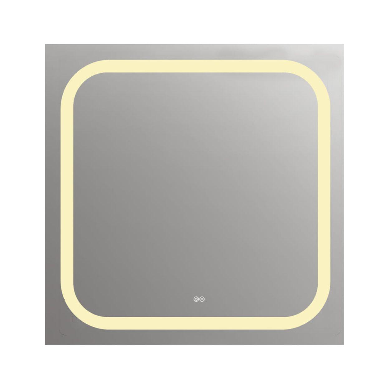 Speculo Square 24" Embedded LED Warm White Bathroom Mirror