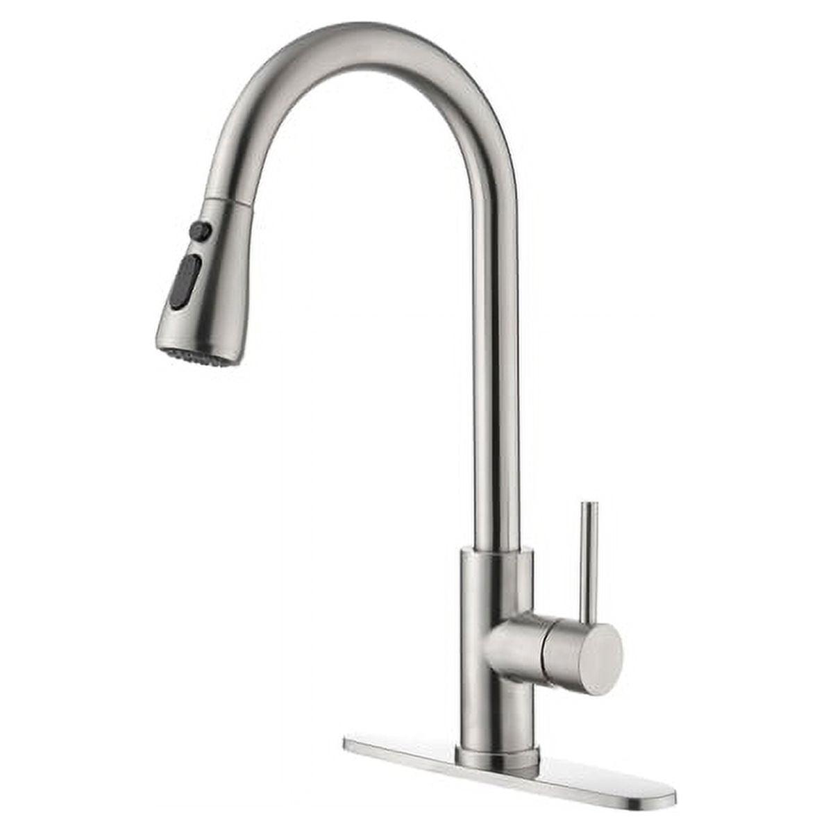 Single Handle Water Temperature and Flow Control Faucet