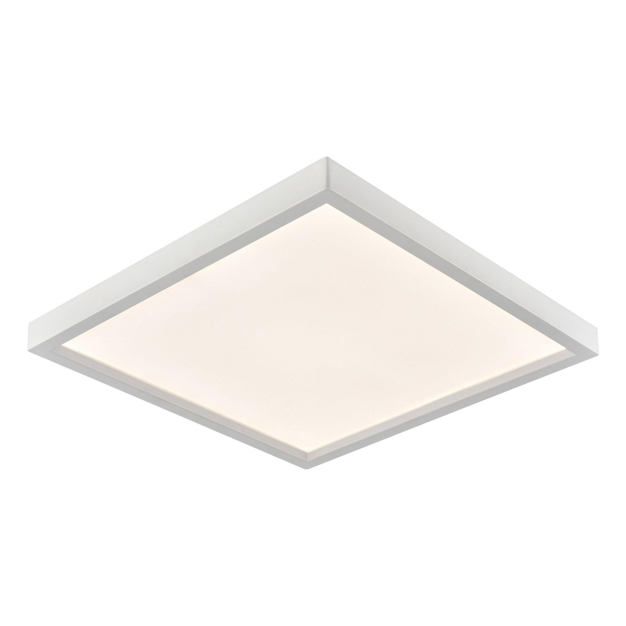 Thomas Lighting Ceiling Essentials Titan 1 - Light Flush Mount in  White