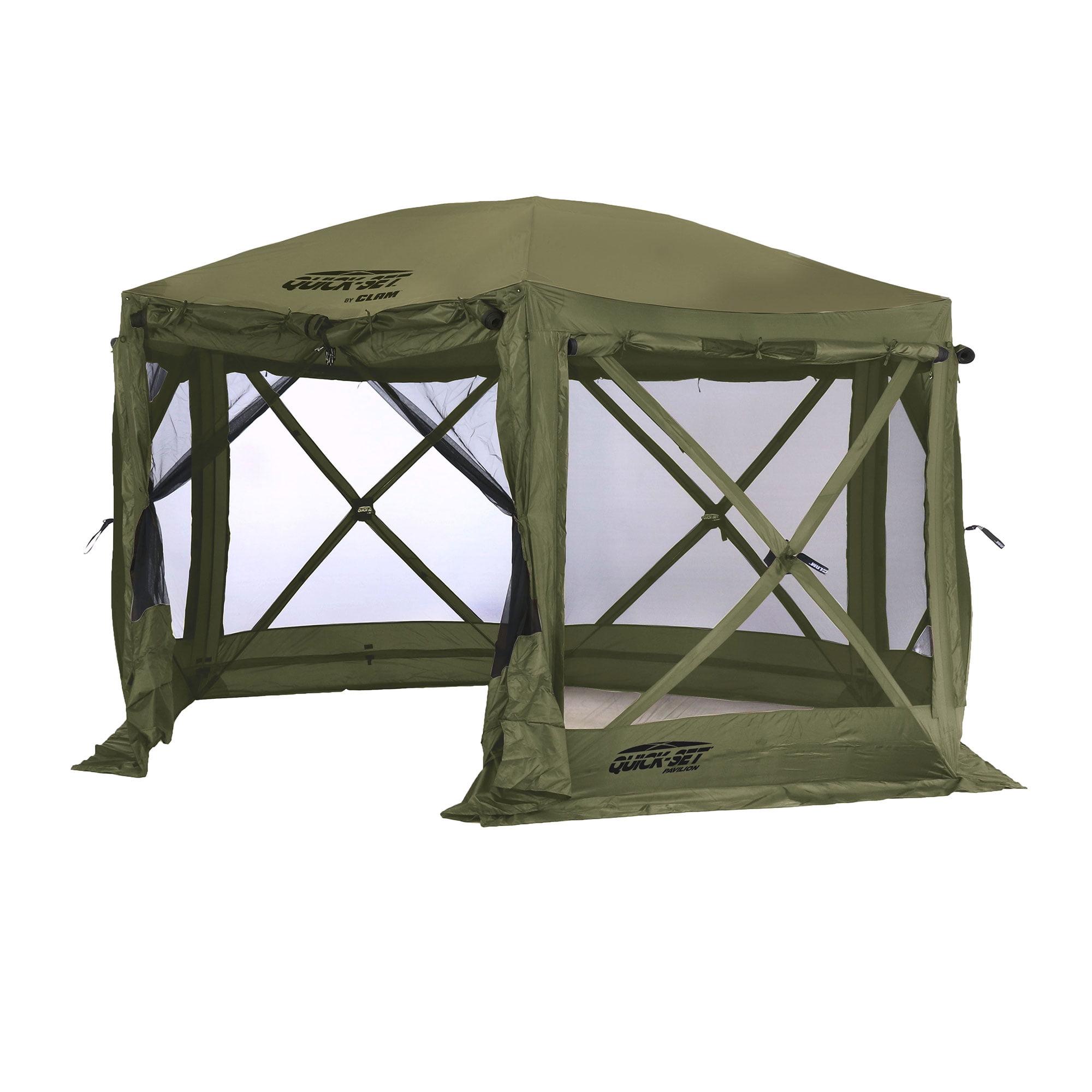 Clam CLAM Quick-Set Pavilion Portable Outdoor Canopy Shelter