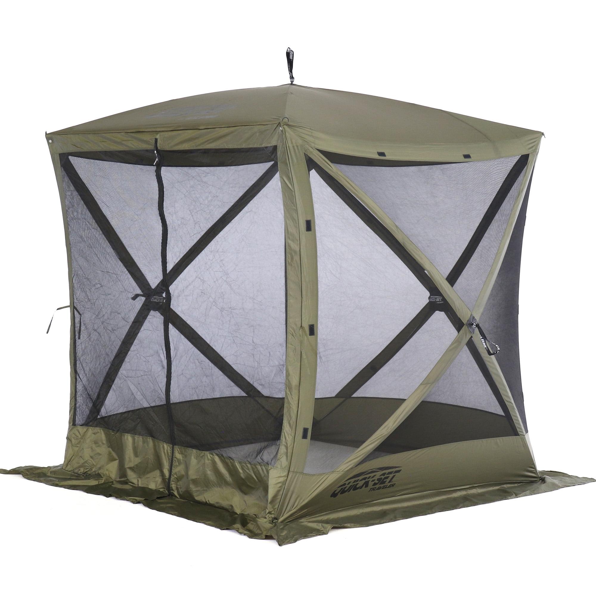 CLAM Quick-Set Portable Outdoor Camping Canopy Shelter