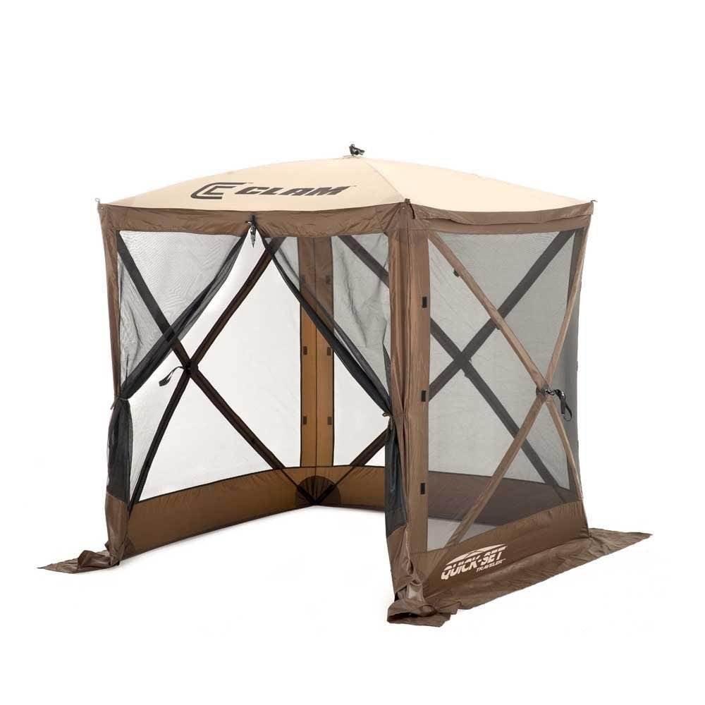 CLAM Quick-Set Portable Outdoor Camping Canopy Shelter