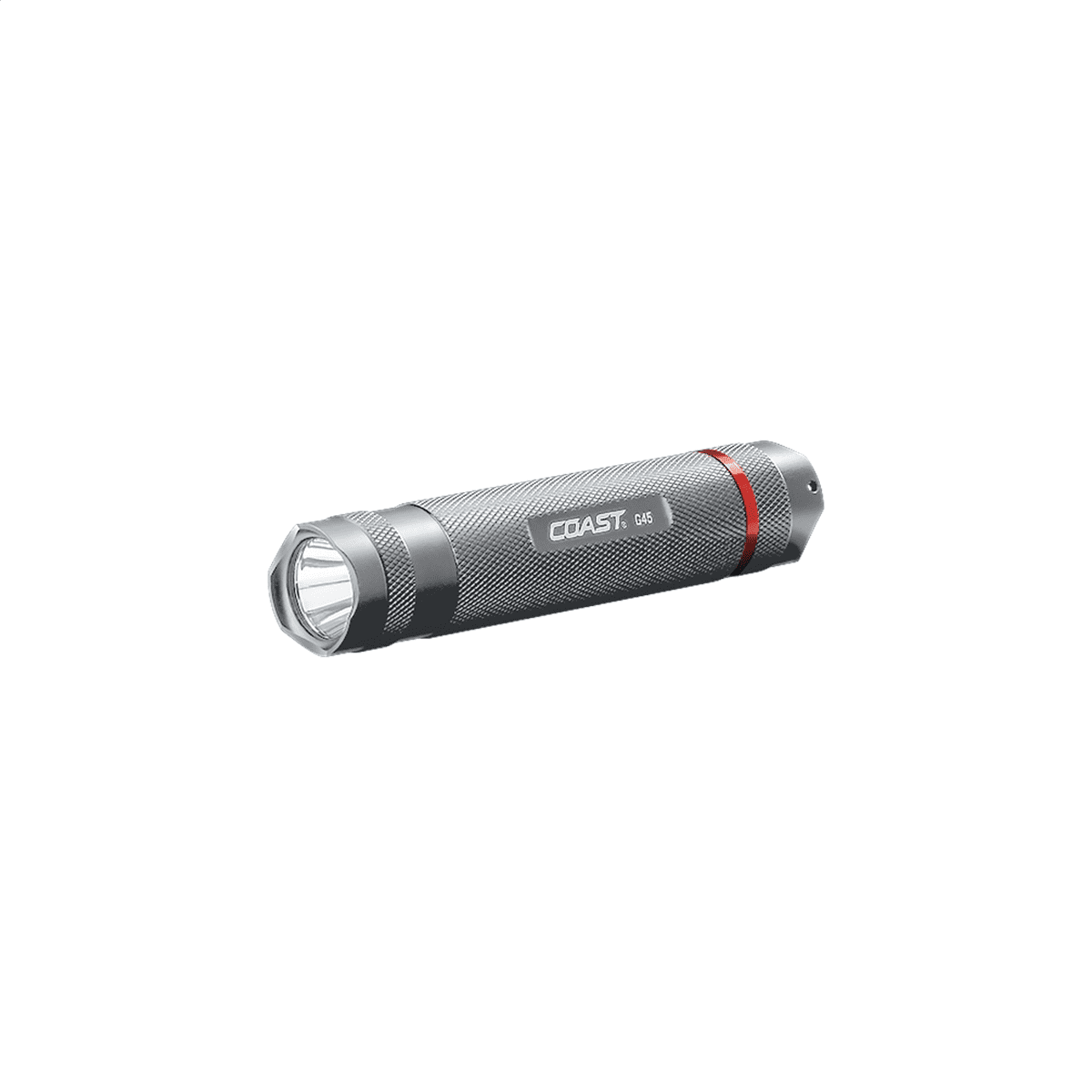 Coast G45 385 lm Silver LED Flashlight AAA Battery