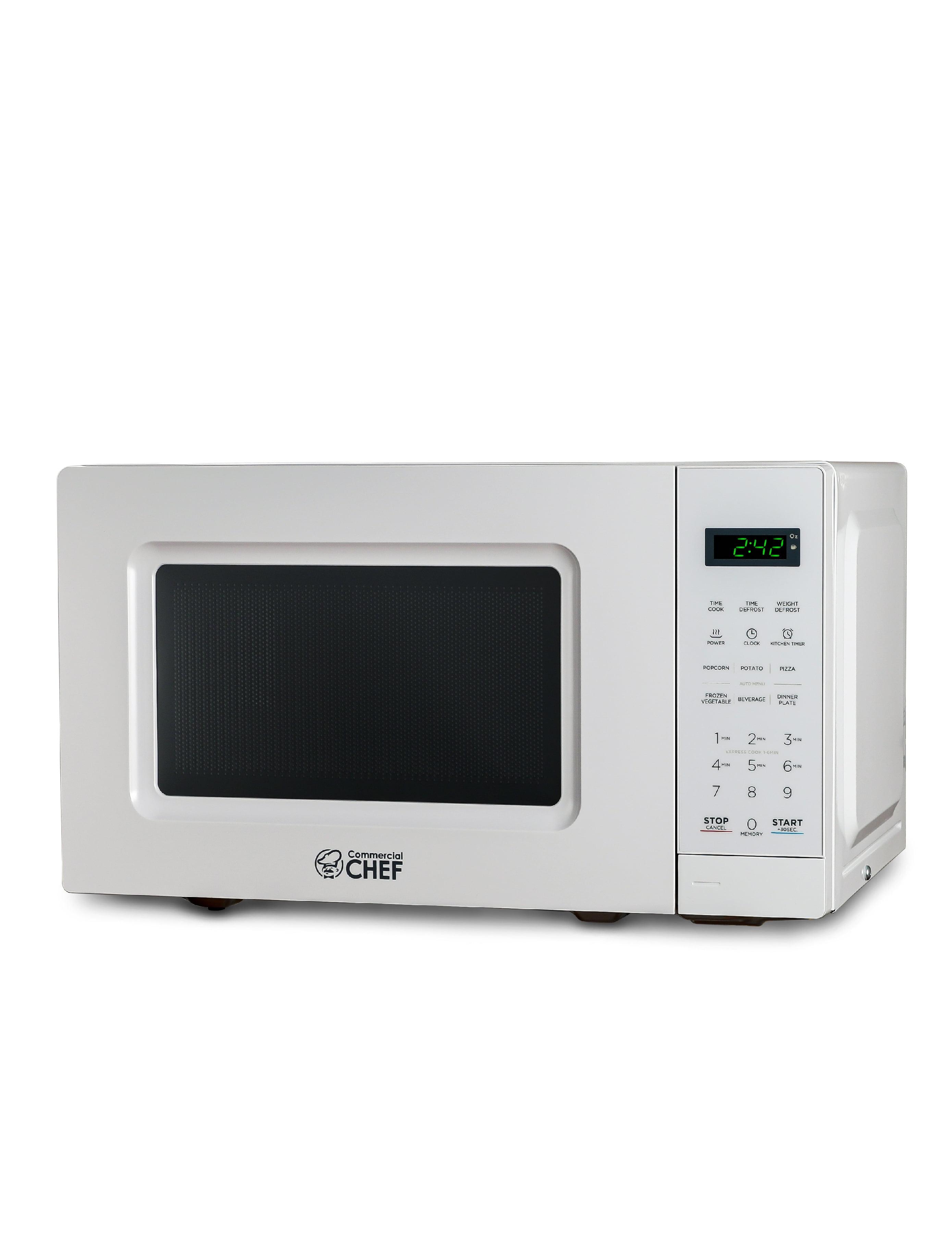 Commercial Chef 0.7 Cubic Feet 700 Watt Countertop Microwave