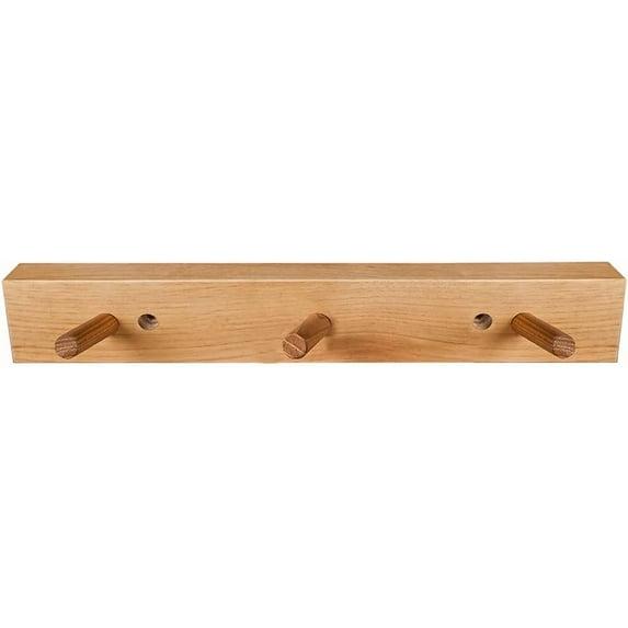 CONSDAN Solid Wood Wall Wall Mounted Coat Rack