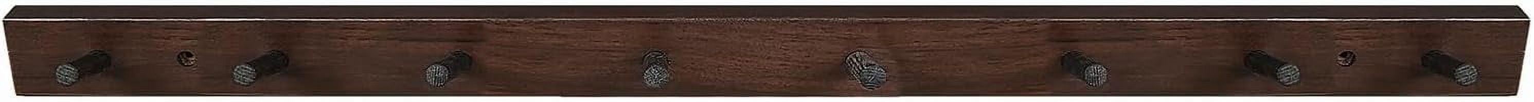 CONSDAN Solid Wood Wall Wall Mounted Coat Rack
