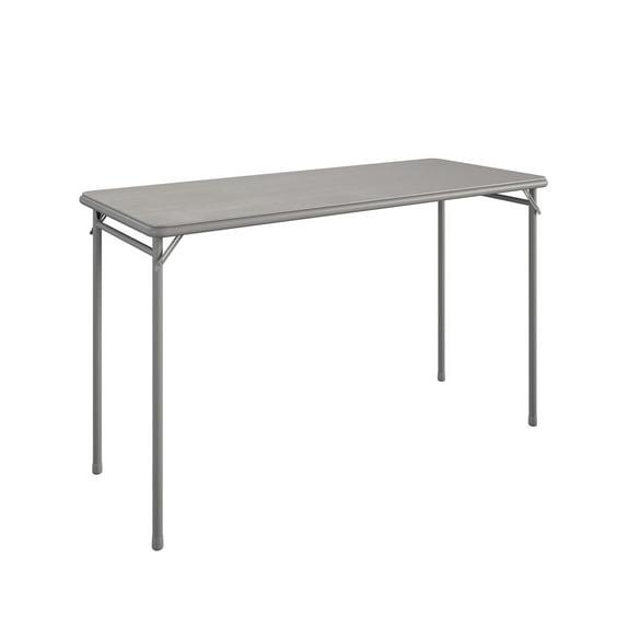 COSCO COSCO 20" x 48" Vinyl Top Serving Folding Table