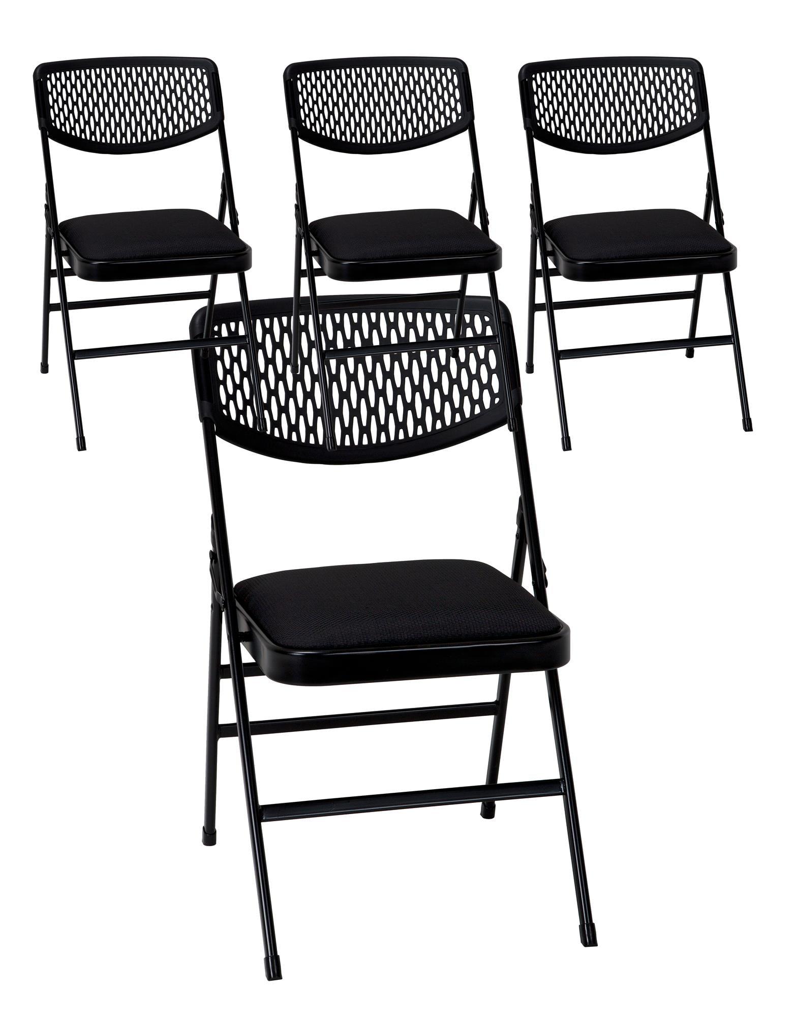COSCO Ultra Comfort Commercial XL Premium Fabric Padded Folding Chair
