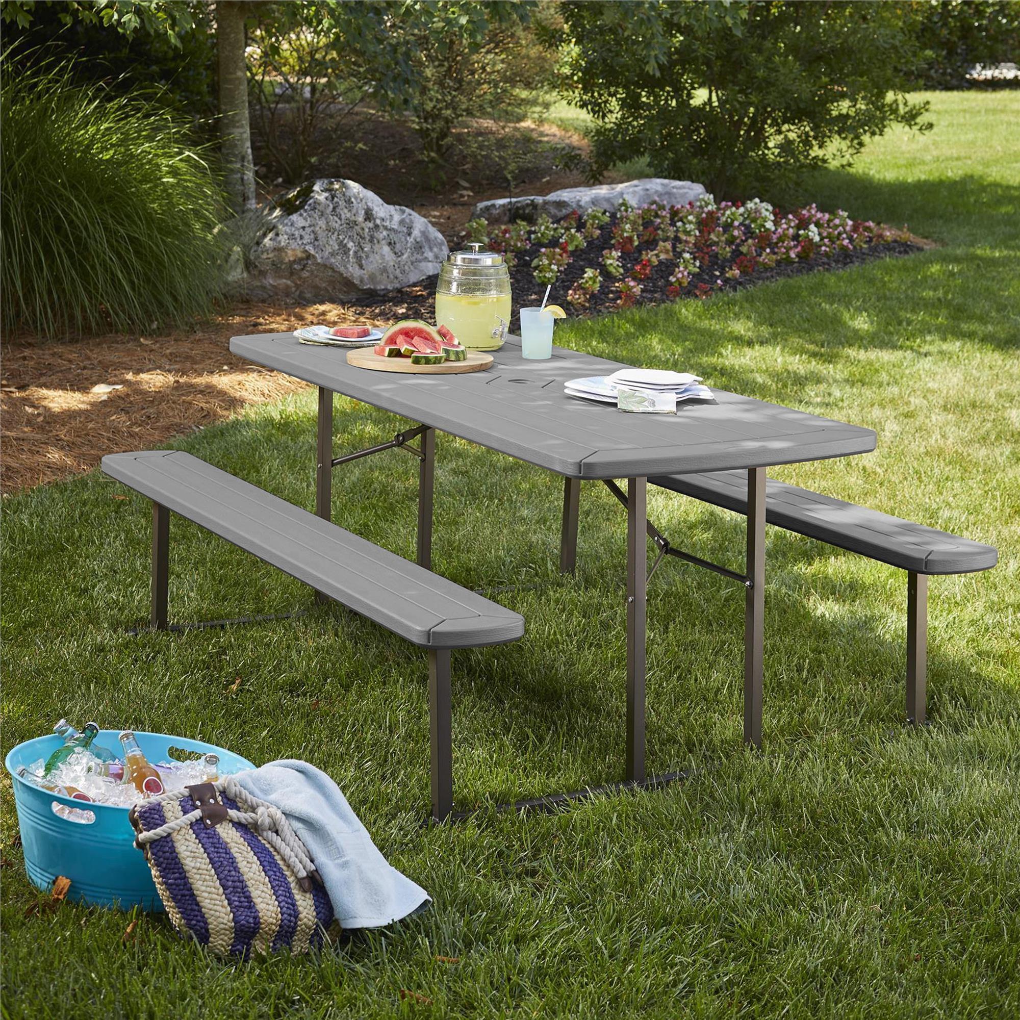 COSCO Outdoor Living 6 ft. Folding Picnic Table