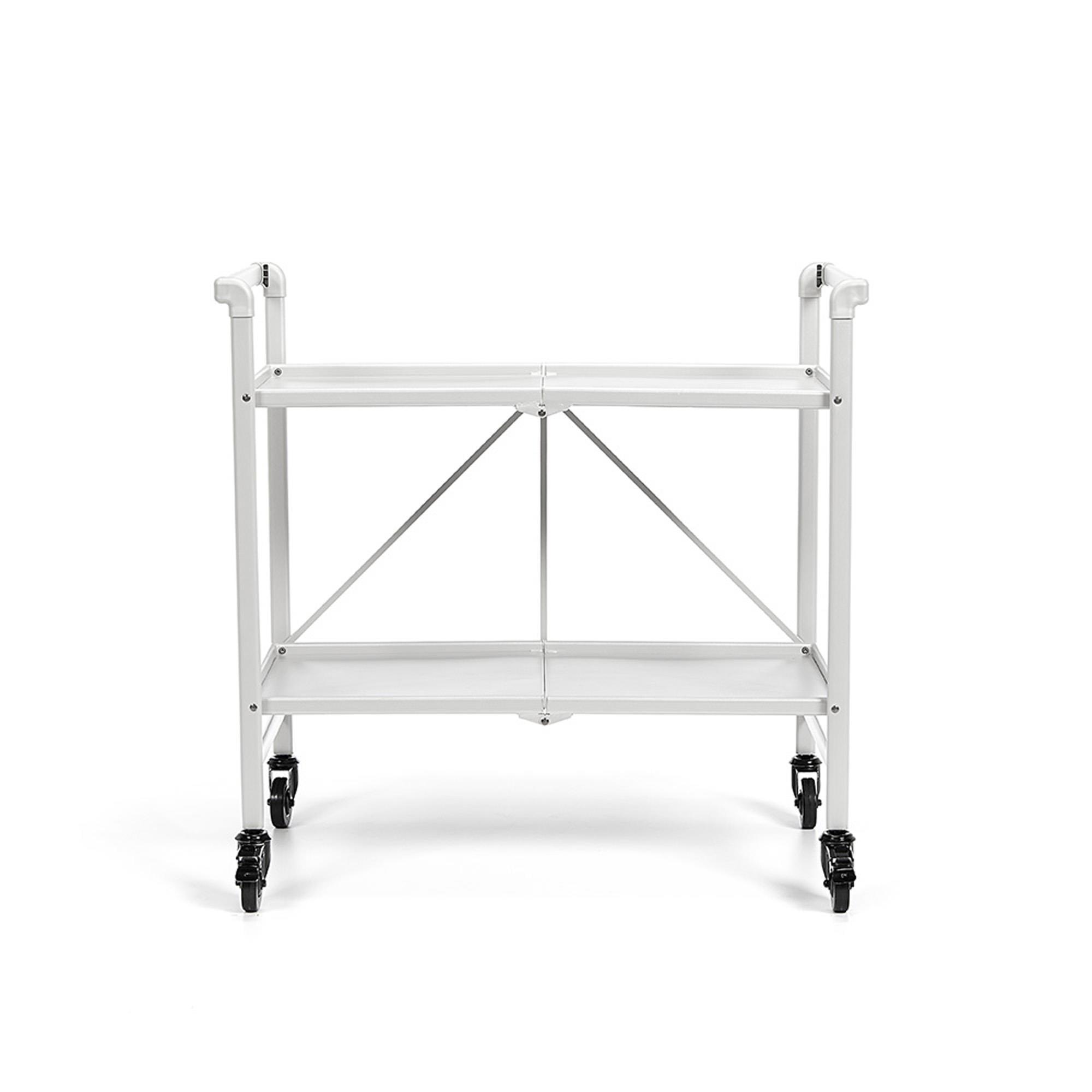 COSCO Indoor/Outdoor Folding Serving Cart with Wheels