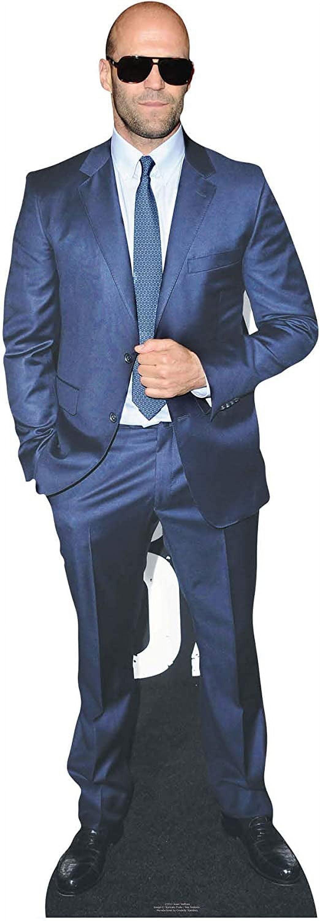 Lifesize Blue Suit Cardboard Cutout Standee