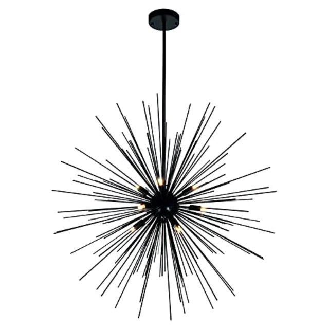 CWI Lighting,Savannah 9 Light Chandelier With Black Finish