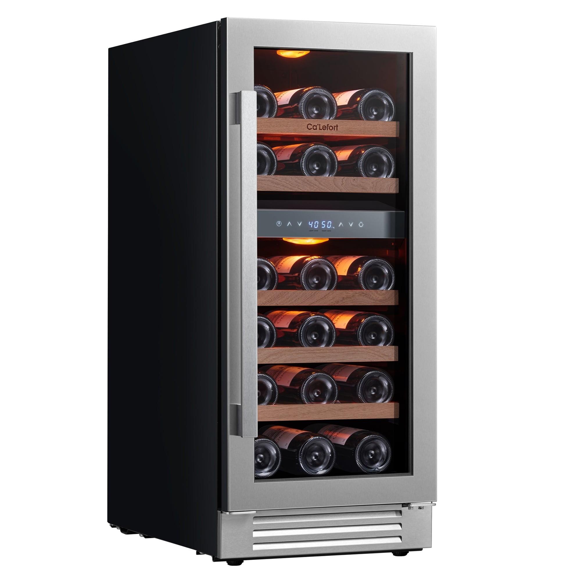 Ca'Lefort 15 inch 28 Bottle Wine Cooler, Built-in or Freestanding Fridge