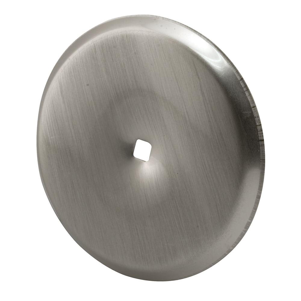 Cabinet Knob Backplate, Satin Nickel