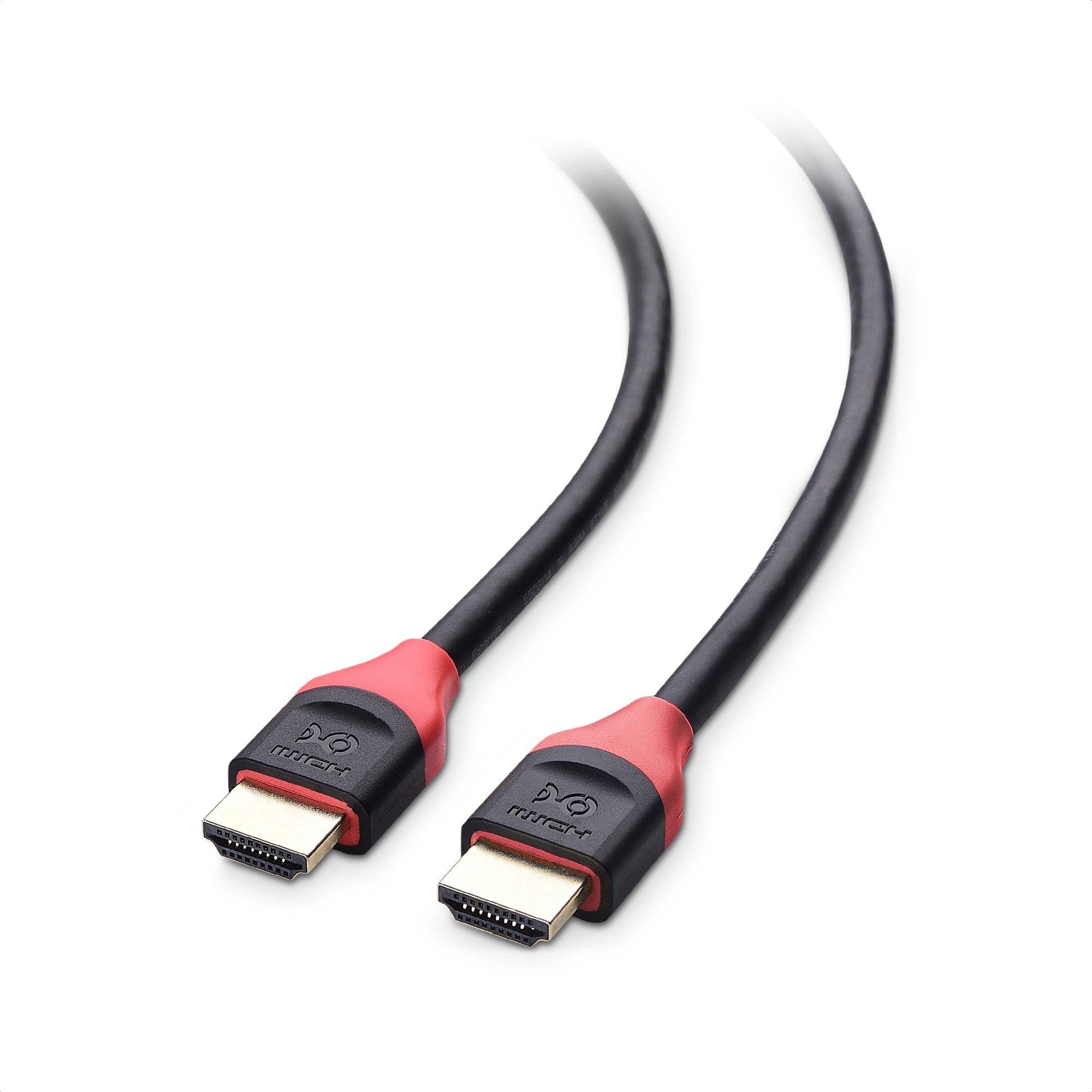 Cable Matters 48Gbps Ultra HD 8K HDMI Cable 3.3 ft / 1m with 8K @120Hz, 4K @240Hz and HDR Support for PS5, Xbox Series X/S, RTX3080 / 3090, RX 6800/6900, Apple TV, and More - Red