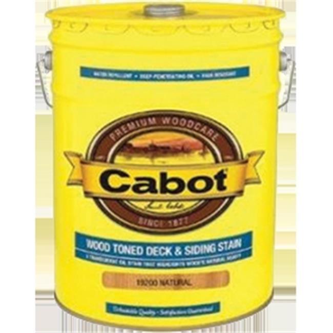 Natural Wood Toned Deck & Siding Oil-Based Stain - 5 Gallon