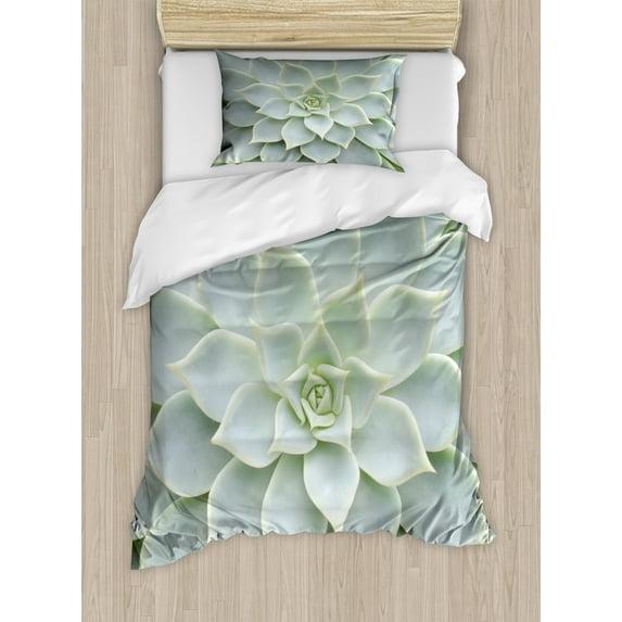 Ambesonne Cactus Traditional Duvet Cover Set