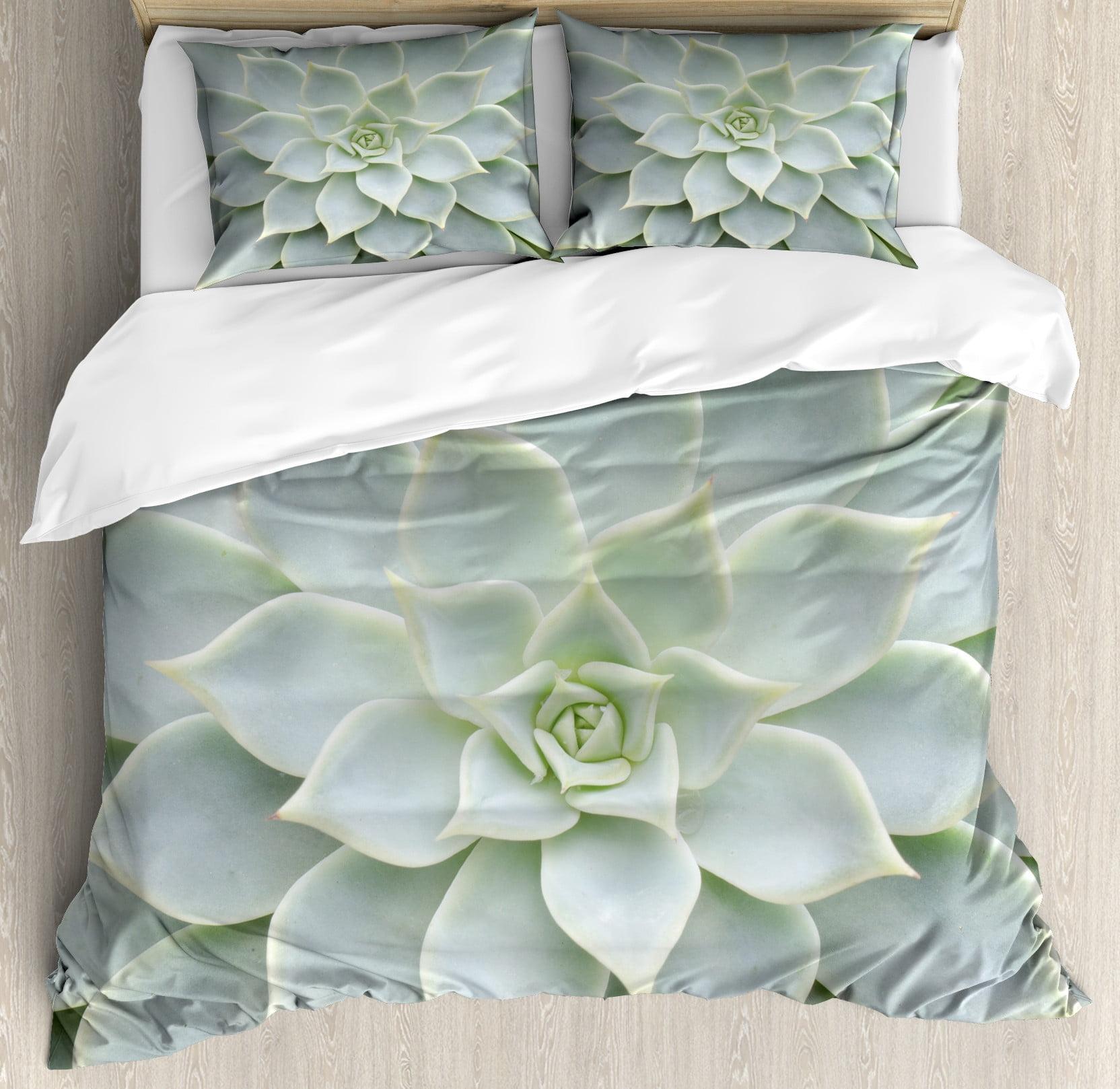 Ambesonne Cactus Traditional Duvet Cover Set