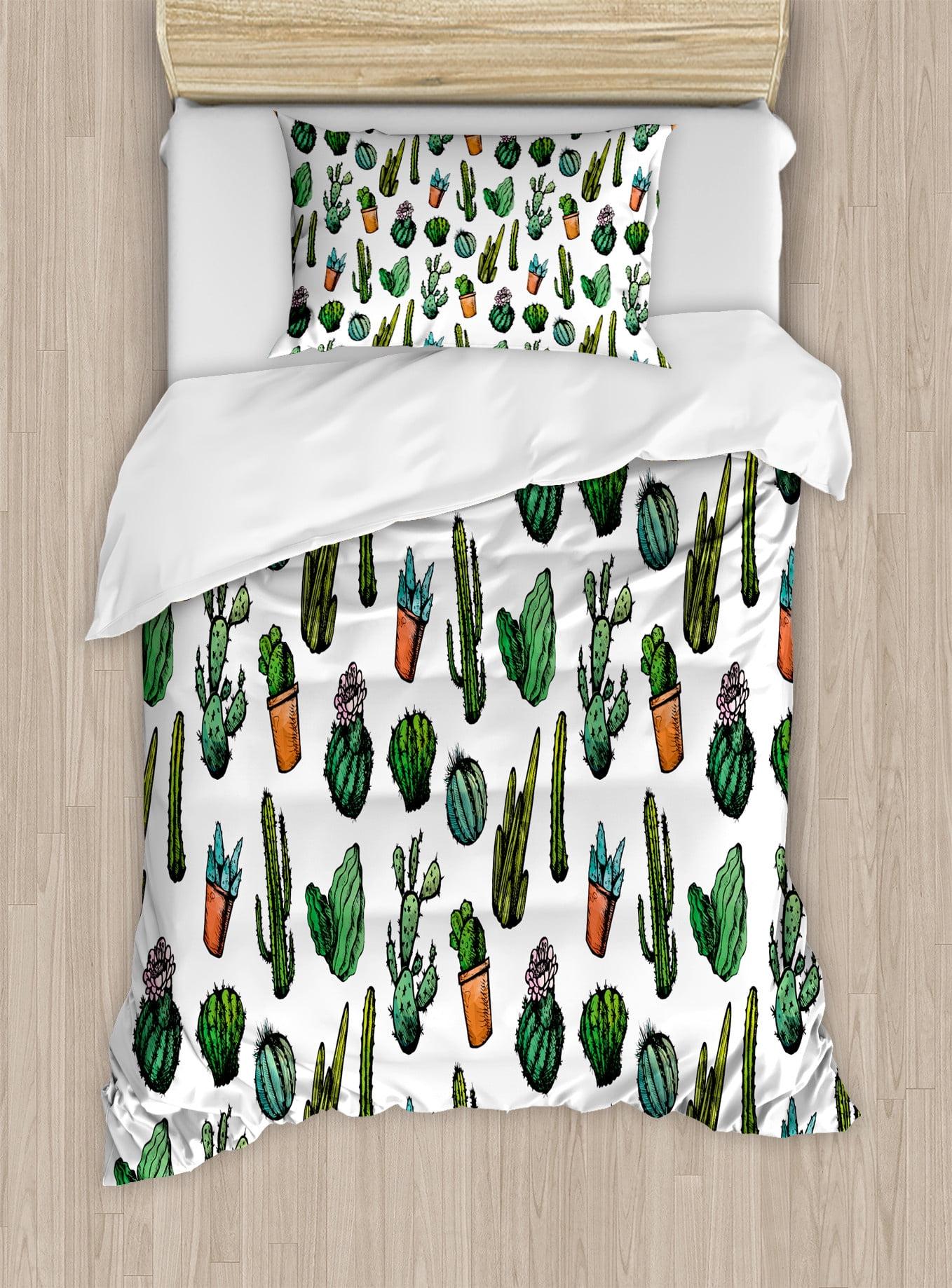 Ambesonne Traditional Floral Duvet Cover Set