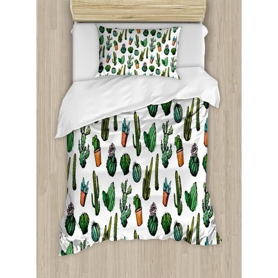 Ambesonne Traditional Floral Duvet Cover Set