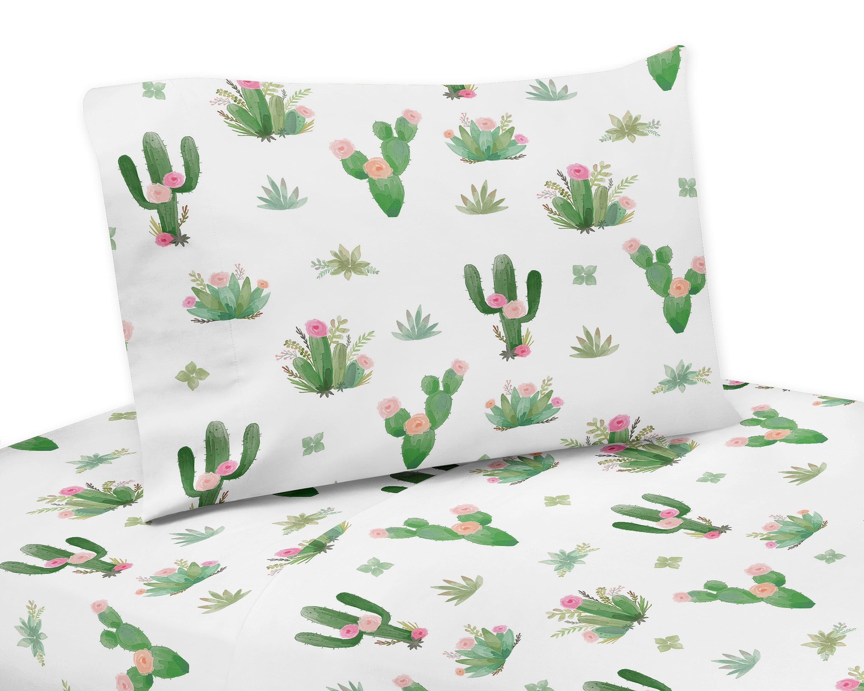 Sweet Jojo Designs Cactus Floral Sheet Set