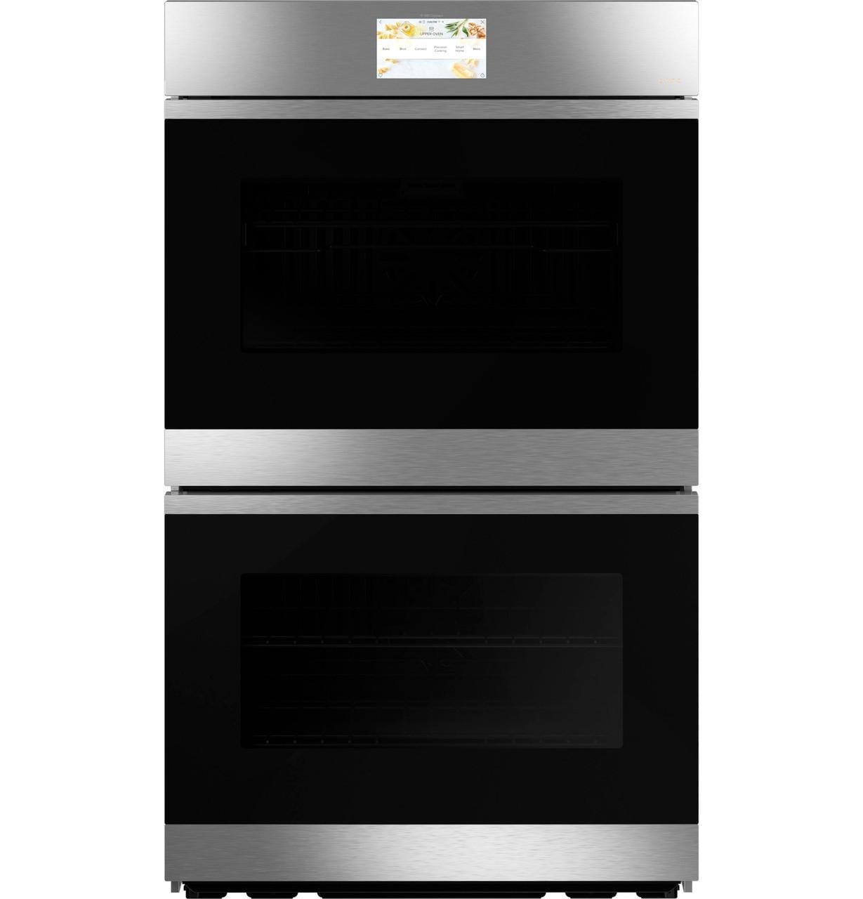 Café Minimal Series 30" 10 cu. ft Self-Cleaning Convection Electric Double Wall Oven CTD90DM2NS5
