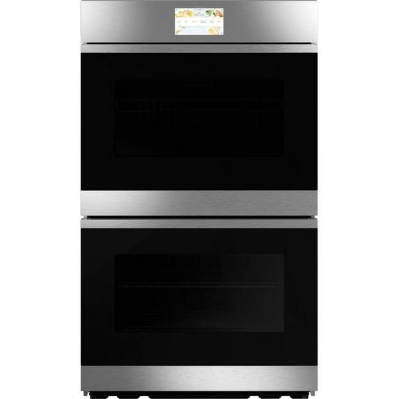 Café Minimal Series 30" 10 cu. ft Self-Cleaning Convection Electric Double Wall Oven CTD90DM2NS5
