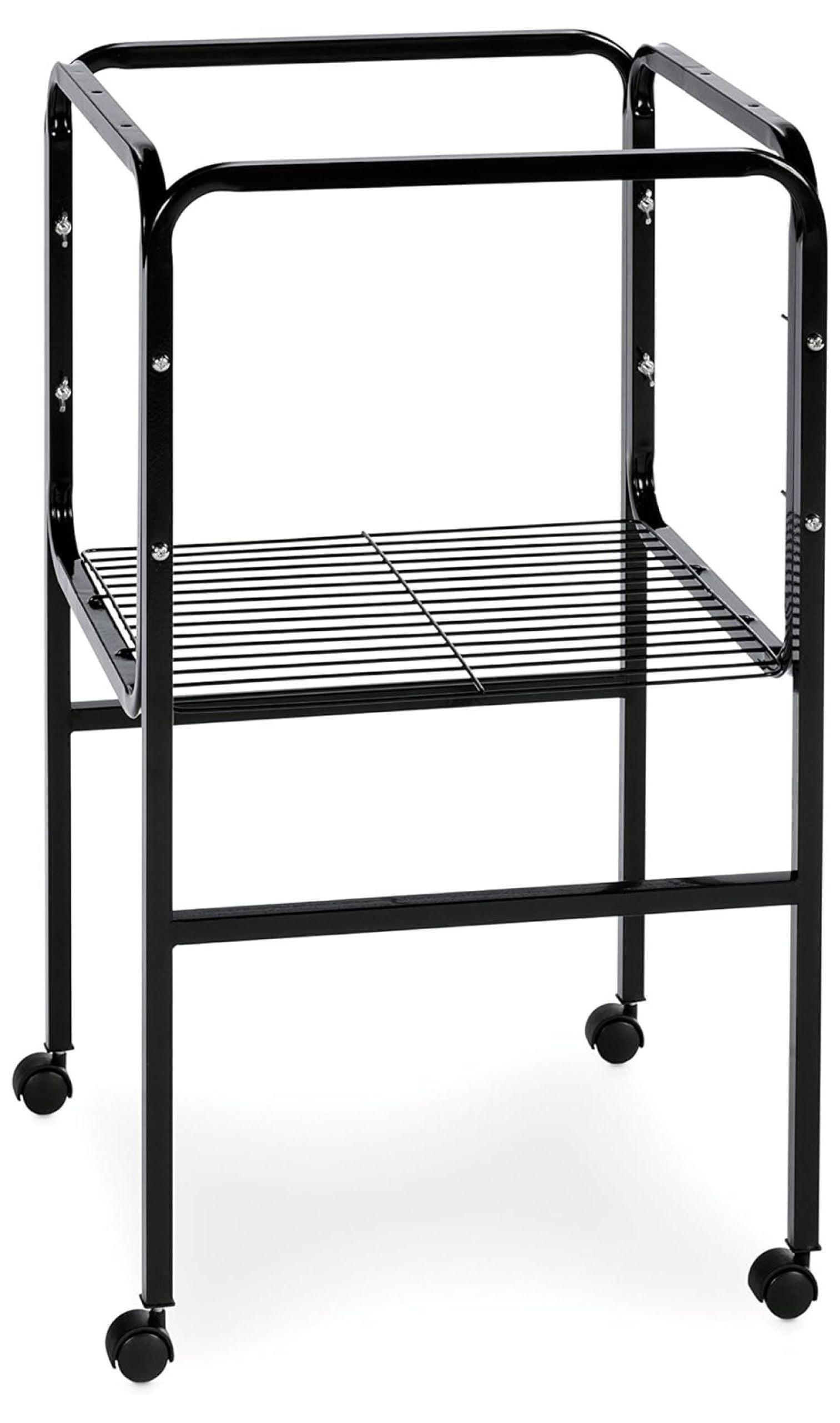 Bird Cage Stand, Black