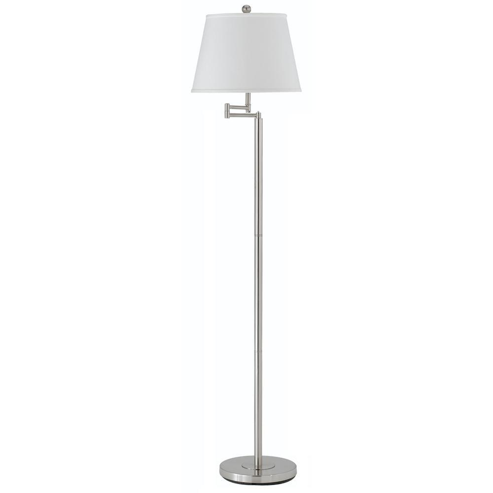 Cal Lighting 150W 3Way Andros Mtl Swing Arm Fl Lp