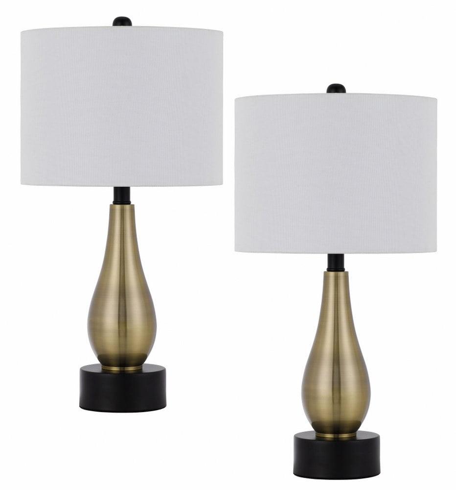 Cal Lighting - Ashland - 1 Light Table Lamp (Set of 2) In Contemporary Style-23