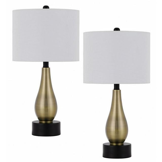 Cal Lighting - Ashland - 1 Light Table Lamp (Set of 2) In Contemporary Style-23