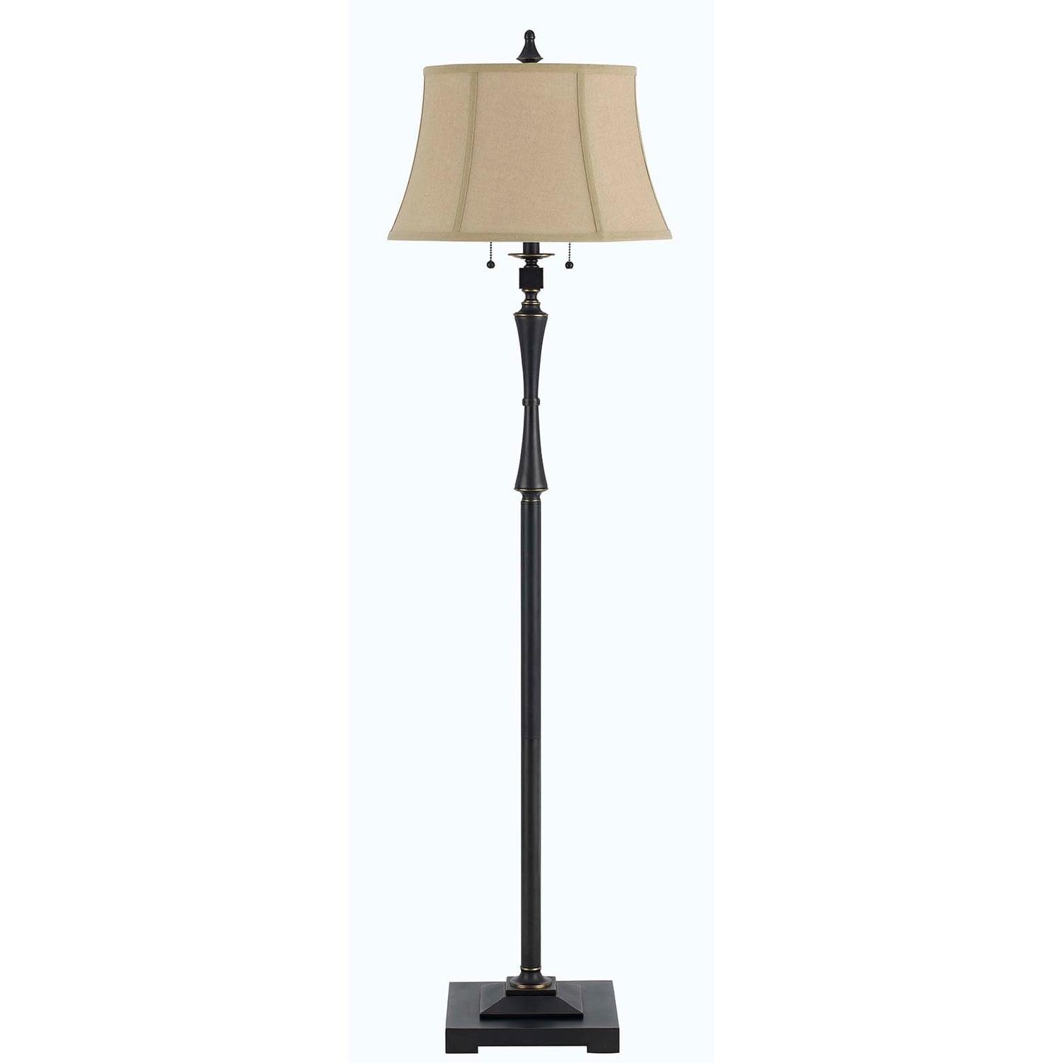 Elegant 61" Adjustable Metal Floor Lamp in Oil Rubbed Bronze