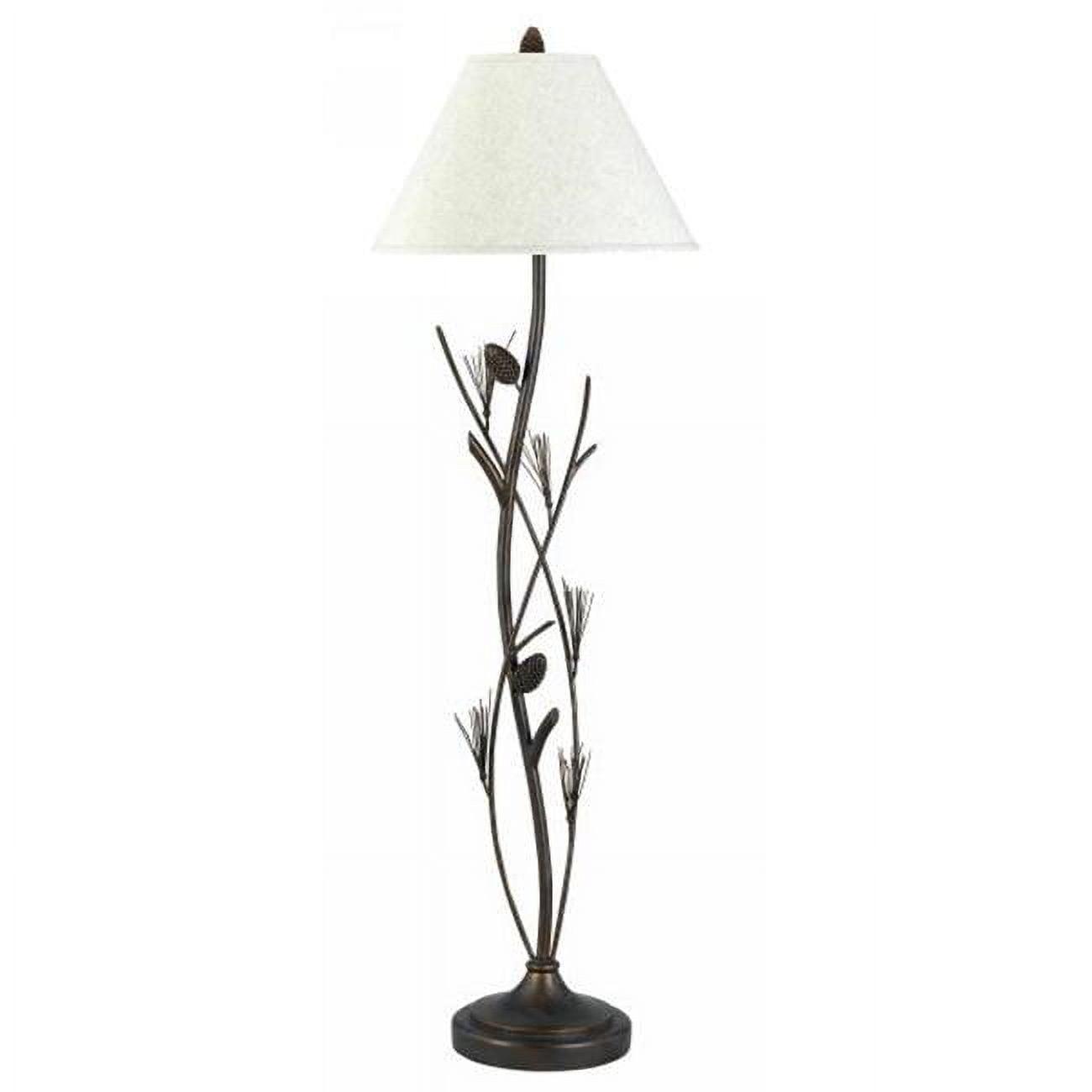 Willow Bronze 60" Iron Floor Lamp with 3-Way Switch