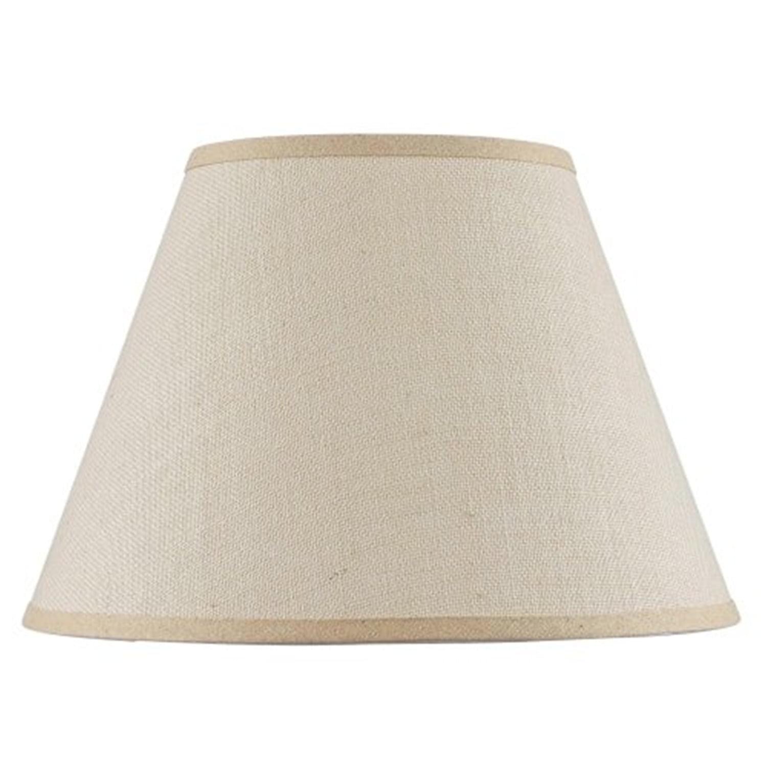 Cal Lighting Hardback Fine Burlap Shade