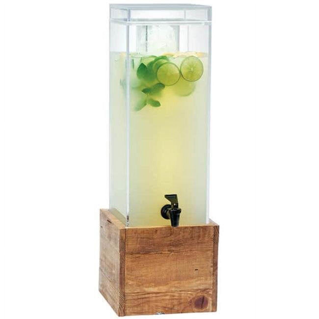 Cal-Mil Madera 3 Gallon Beverage Dispenser with Ice Chamber