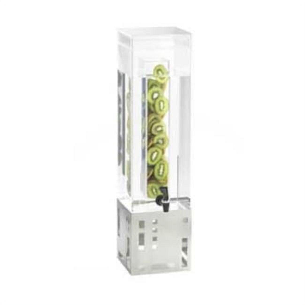 Cal-Mil Squared Beverage Dispenser with Infusion Chamber