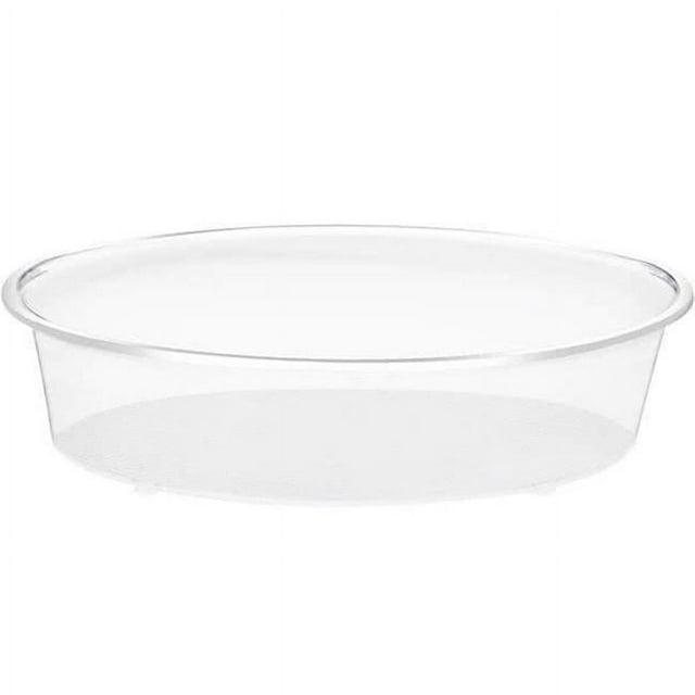 Cal Mil 316-10-12 10 in. Round Deep Tray - Clear