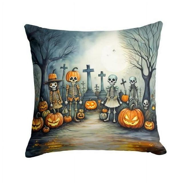 Caroline's Treasures More Spooky Halloween Other/No Pattern Indoor/Outdoor Throw Pillow