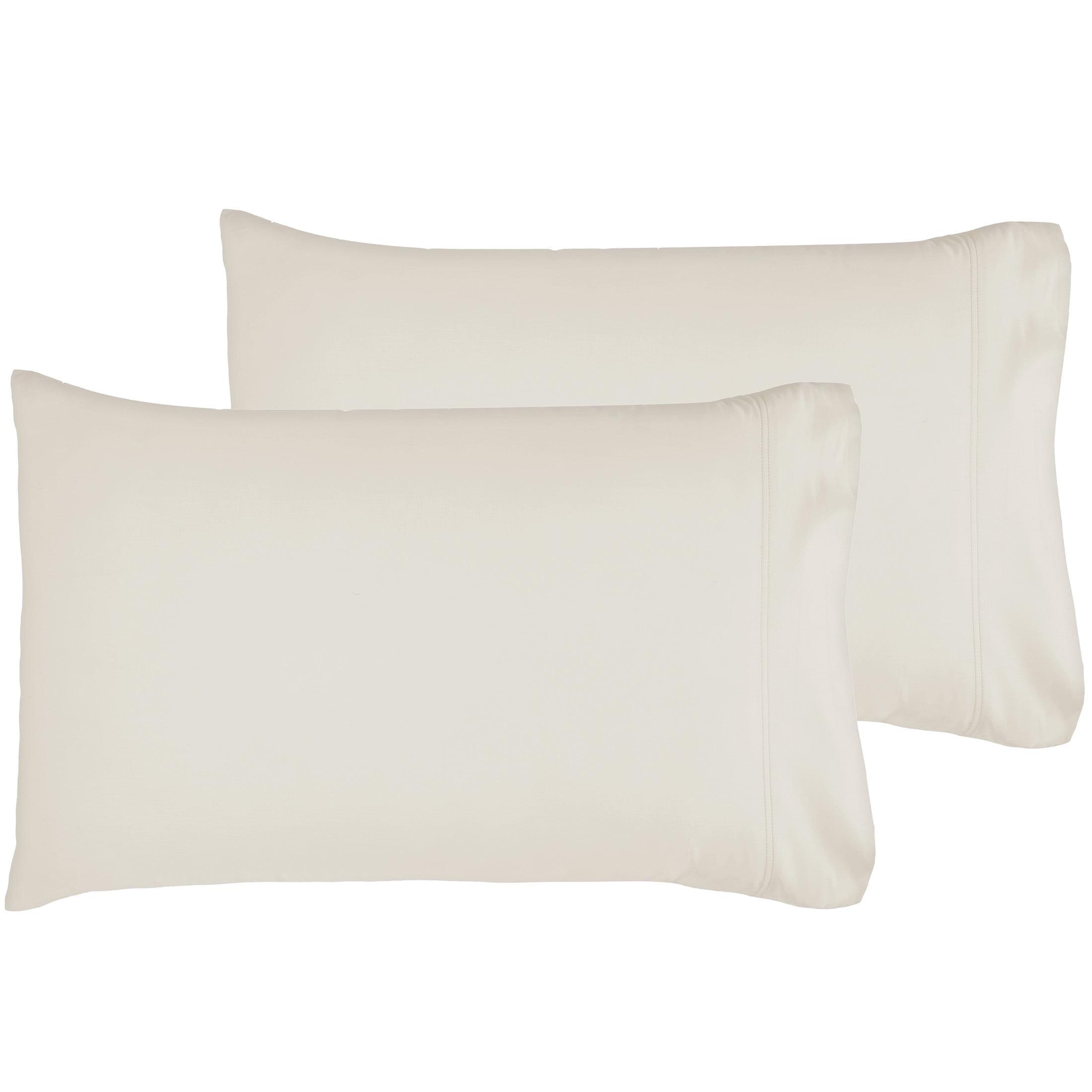 Ivory Organic Cotton Standard/Queen Hypoallergenic Pillowcase Set