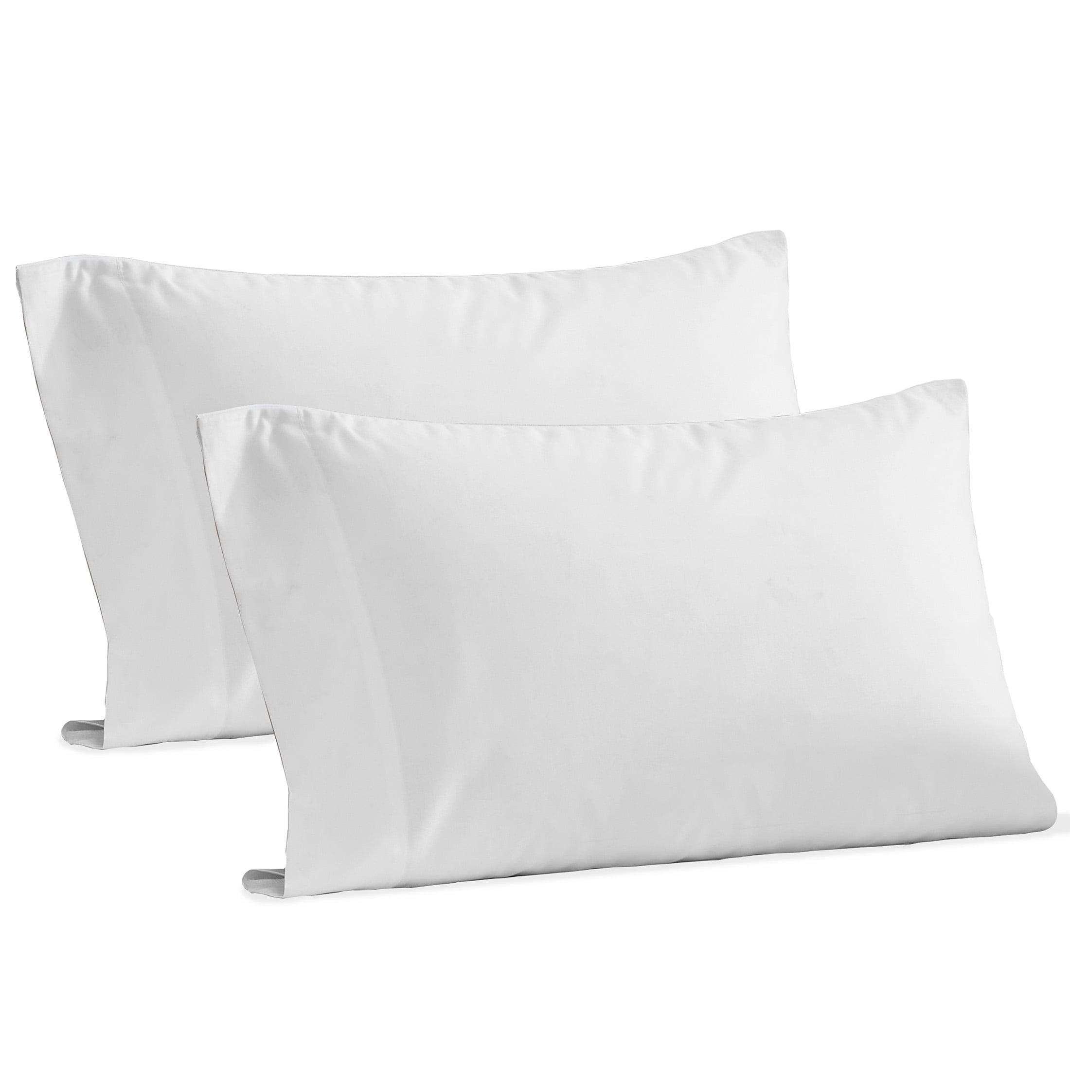 Luxury 500 Thread Count Pillowcase Set - 100% Cotton Sateen, Cool & Breathable by California Design Den