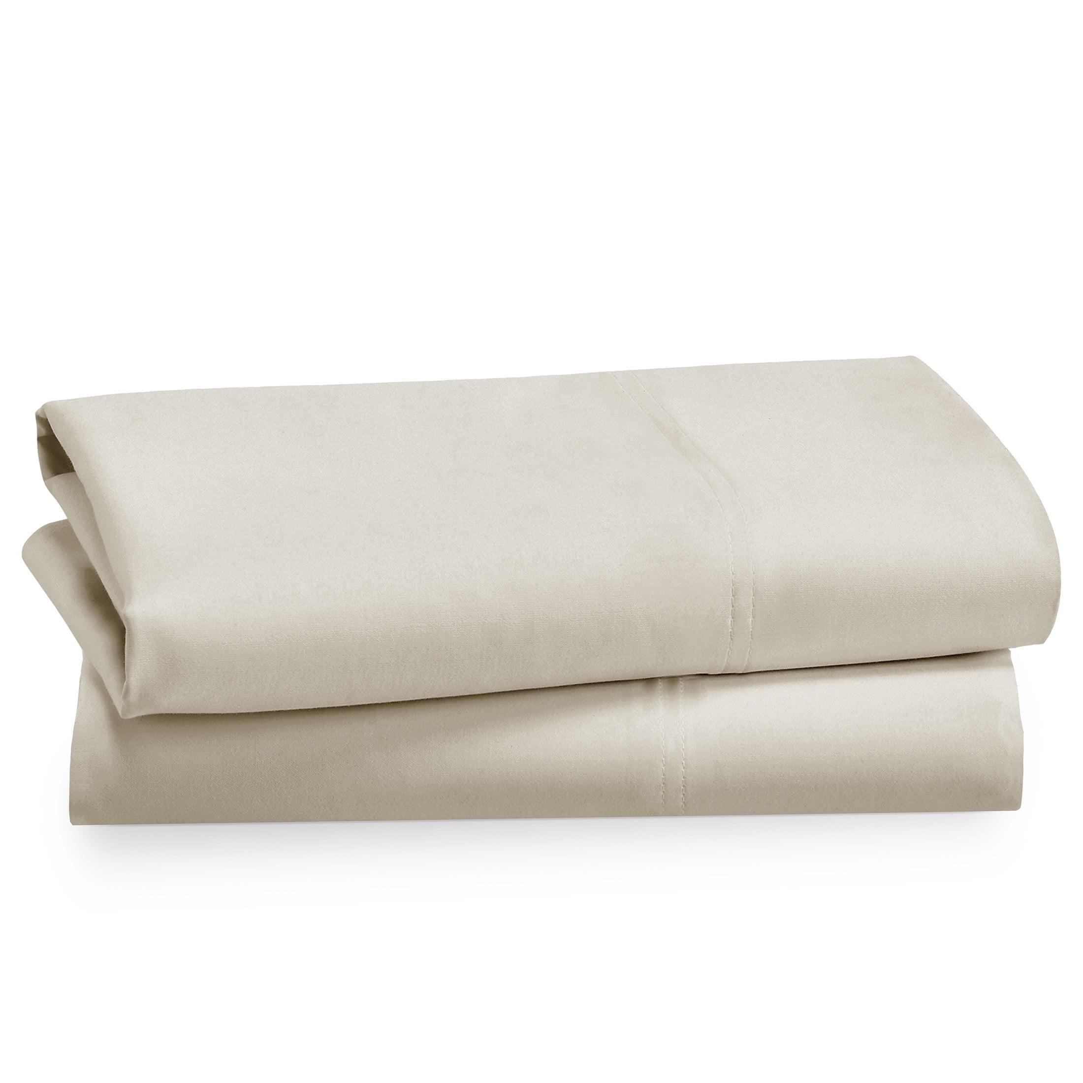 Luxury 600 Thread Count Pillowcases - 100% Cotton Sateen, Soft, Cool & Breathable by California Design Den