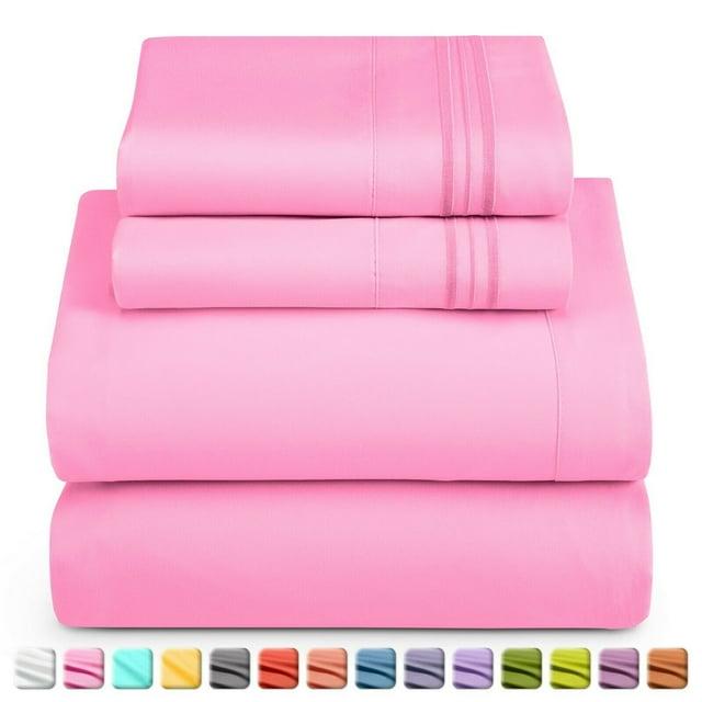 Nestl Double Brushed Hotel Luxury Sheet Set with Extra Soft Sheets & Pillowcases