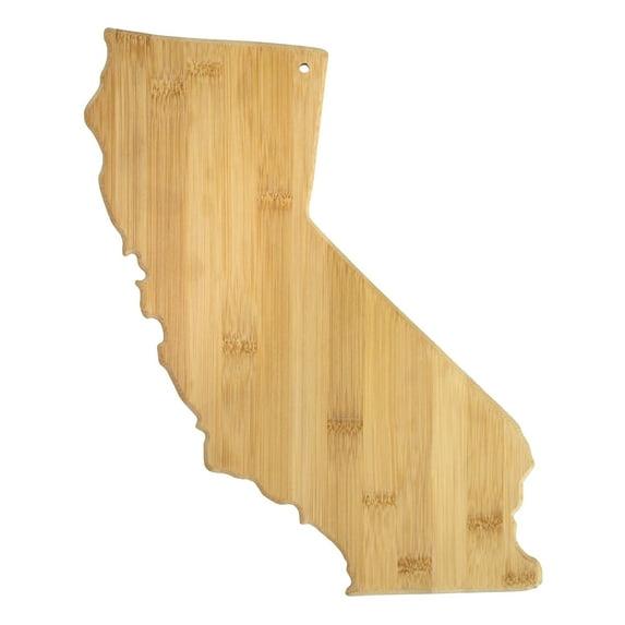 California State Shaped Bamboo Serving & Cutting Board