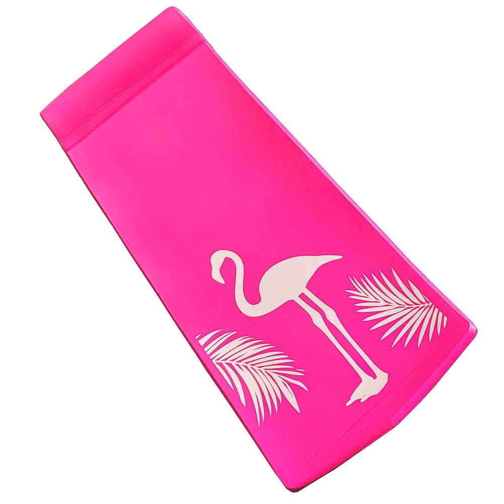 Vandue California Sun Deluxe Oversized Unsinkable Foam Cushion Pool Float (Pink Flamingo)