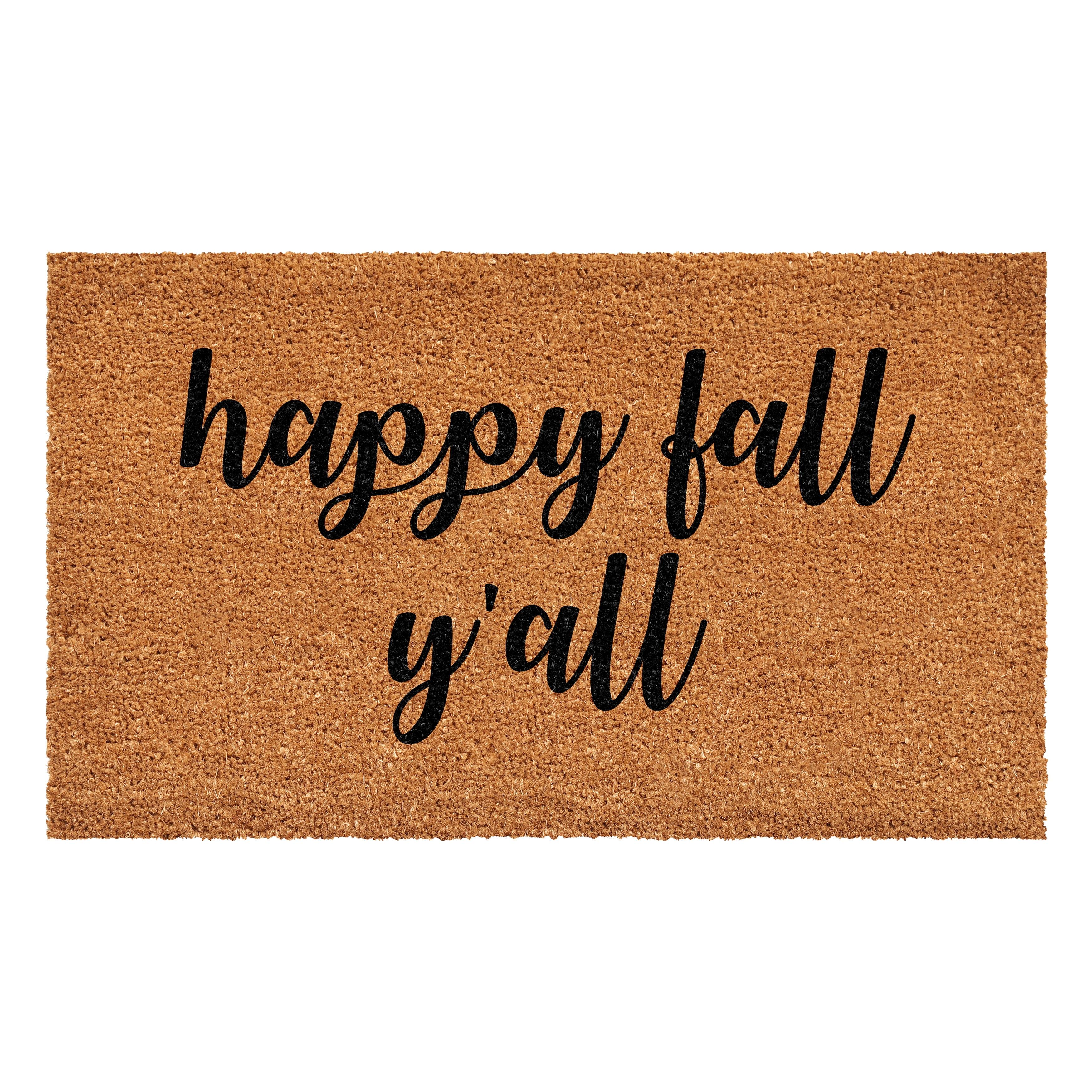 Calloway Mills 108992436 Hapy Fall Yall Doormat, 24" x 36"