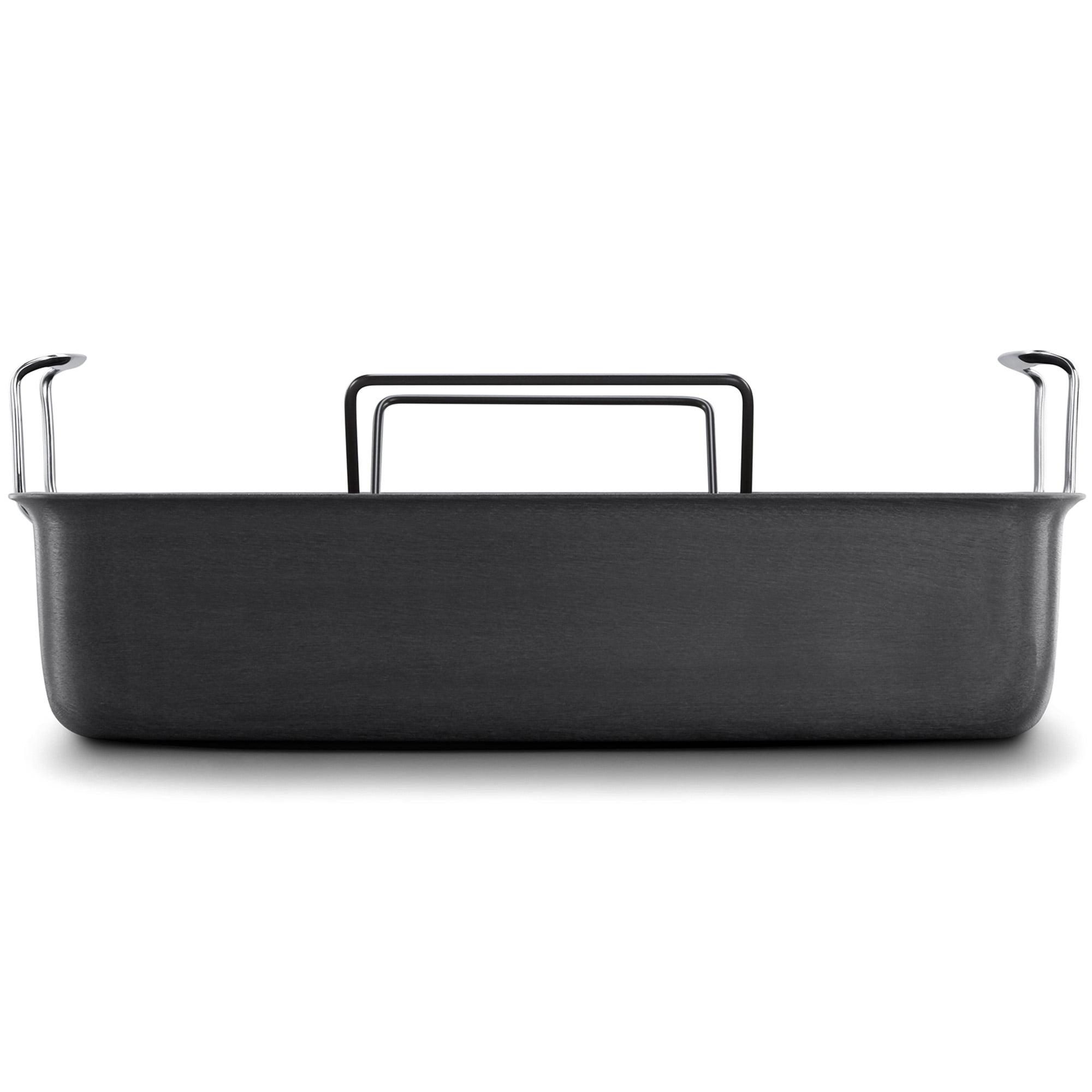 Calphalon Classic Hard-Anodized Nonstick 16-Inch Roasting Pan with Rack