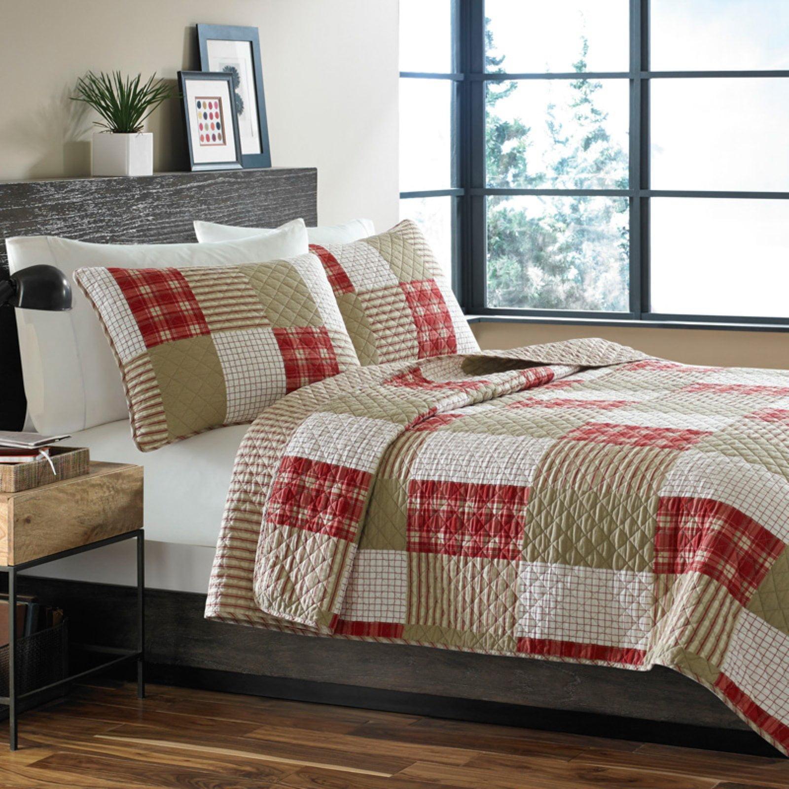 Eddie Bauer Camano Island Reversible Cotton Quilt Set